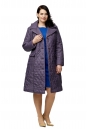 Женское пальто из текстиля с капюшоном 8010034-2
