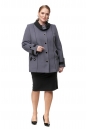 Женское пальто из текстиля с воротником 8012091-2
