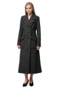 Женское пальто из текстиля с воротником 8012200