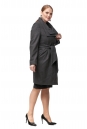 Женское пальто из текстиля с воротником 8012217-2