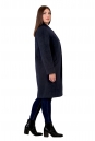 Женское пальто из текстиля с воротником 8012511-2