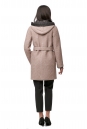 Женское пальто из текстиля с капюшоном 8012535-3