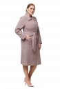 Женское пальто из текстиля с воротником 8012553