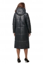 Женское кожаное пальто из натуральной кожи с капюшоном 8013016-3