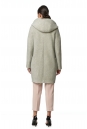 Женское пальто из текстиля с капюшоном 8013418-3