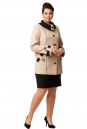 Женское пальто из текстиля с воротником 8015892-2
