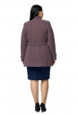 Женское пальто из текстиля с воротником 8015914-3