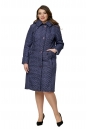 Женское пальто из текстиля с капюшоном 8015956