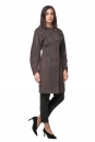 Женское пальто из текстиля с воротником 8017939-2