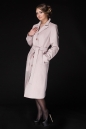 Женское пальто из текстиля с воротником 8022048-2