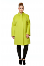 Женское пальто из текстиля без воротника 8023270