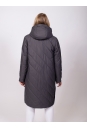Женское пальто из текстиля с капюшоном 8023440-12