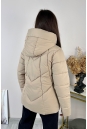 Куртка женская из текстиля с капюшоном 8023981-6