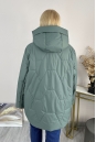 Женское пальто из текстиля с капюшоном 8024077-6