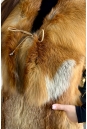 Меховой жилет женский из лисы 8024121-5